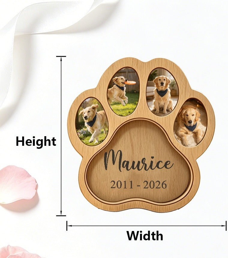 Pet Fur Keepsake Frame - fixed view 1