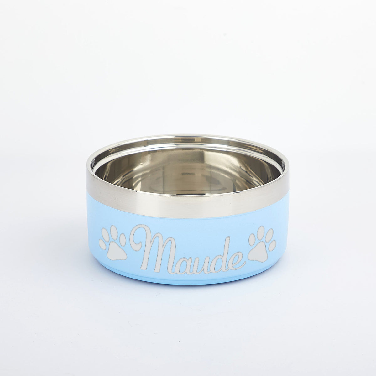 Custom Pet Bowl - Laser Engraved Stainless Steel Bowl for Dogs and Cats - view 1