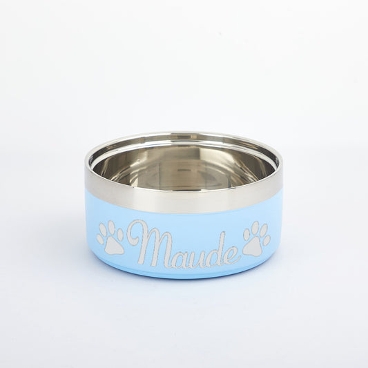 Custom Pet Bowl - Laser Engraved Stainless Steel Bowl for Dogs and Cats - view 1
