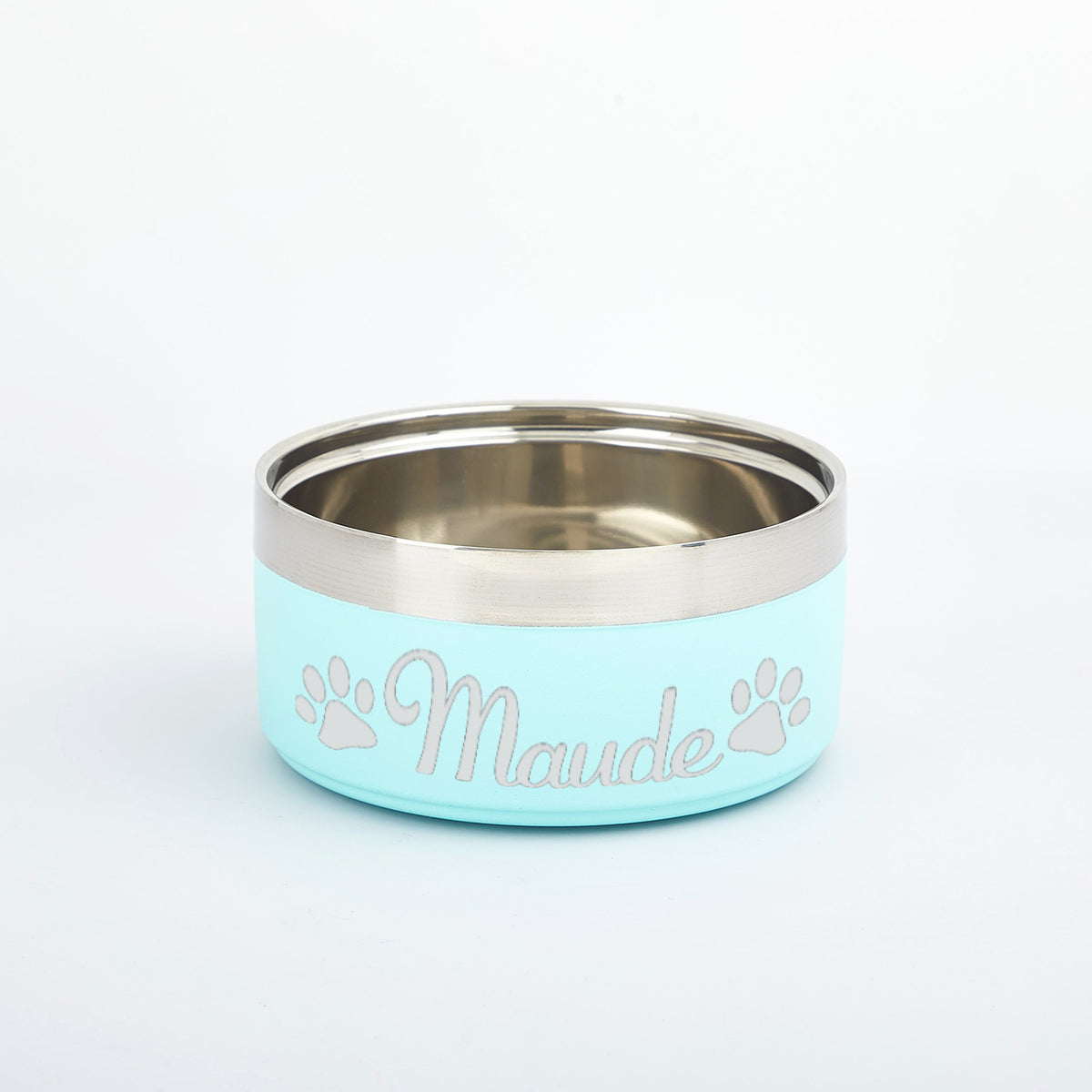 Custom Pet Bowl - Laser Engraved Stainless Steel Bowl for Dogs and Cats - view 2