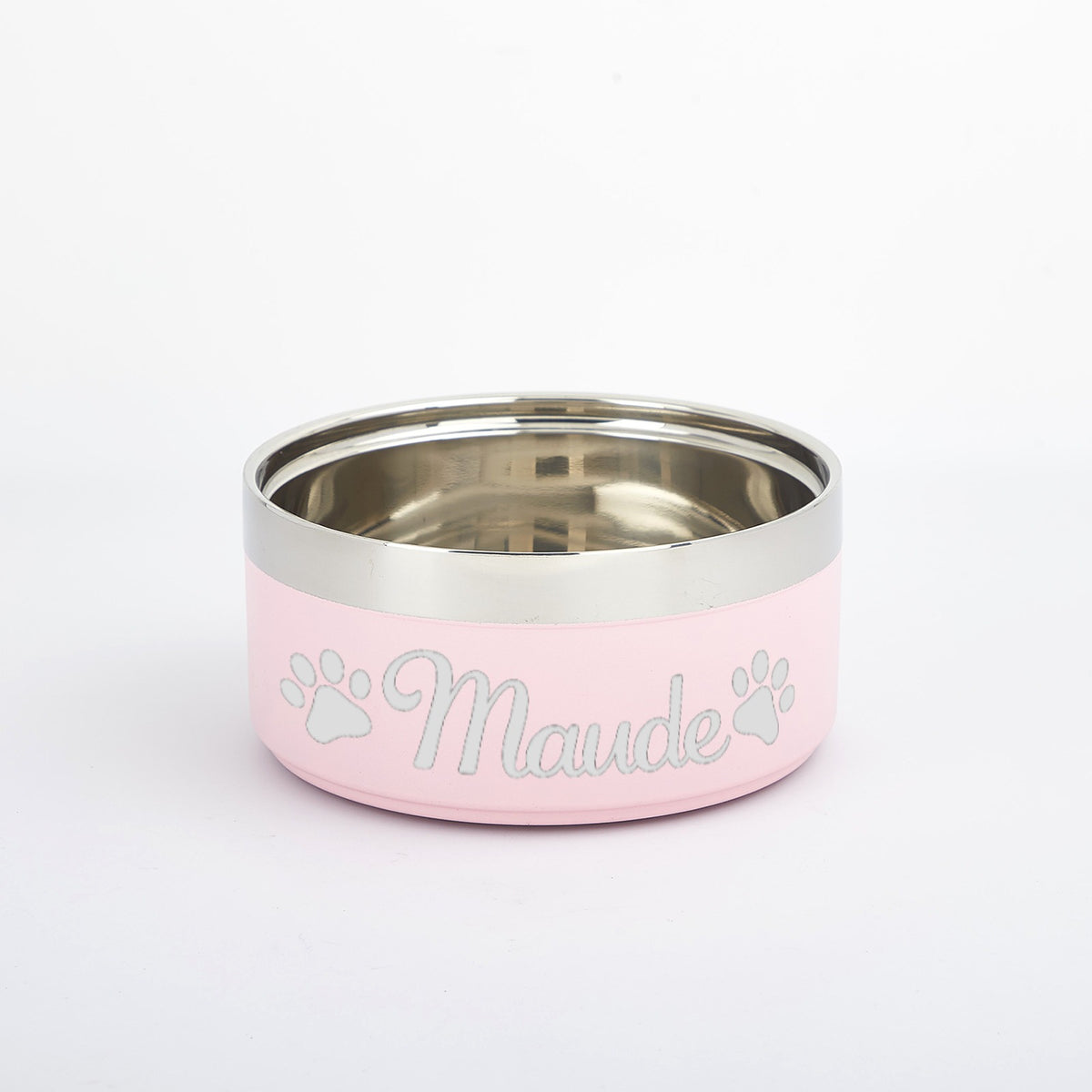 Custom Pet Bowl - Laser Engraved Stainless Steel Bowl for Dogs and Cats - view 3