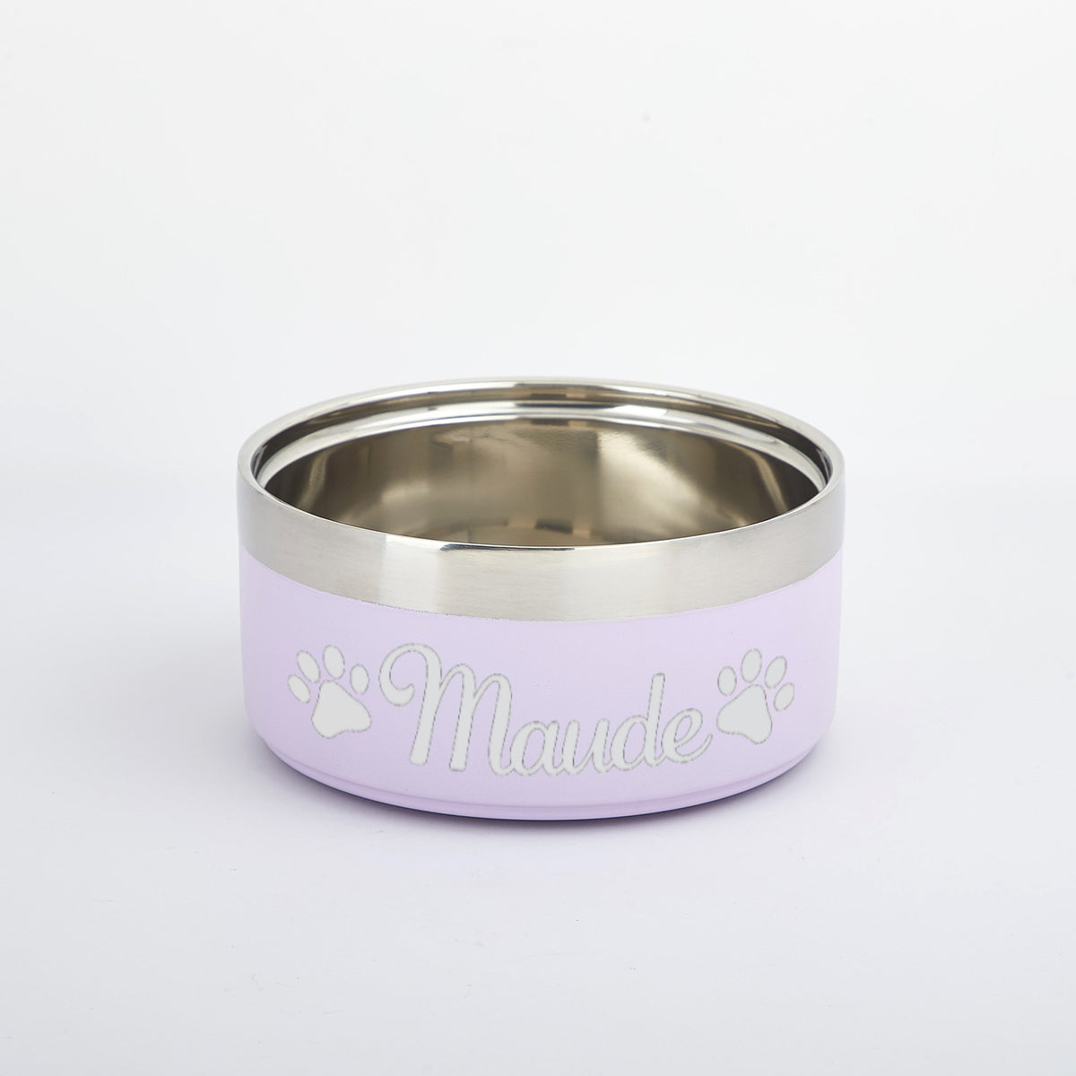 Custom Pet Bowl - Laser Engraved Stainless Steel Bowl for Dogs and Cats - view 4