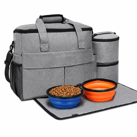 Large pet travel backpack side view