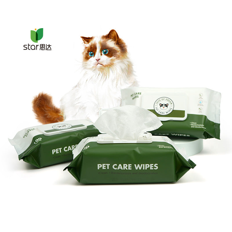 Pet Grooming Wipes 100 Count