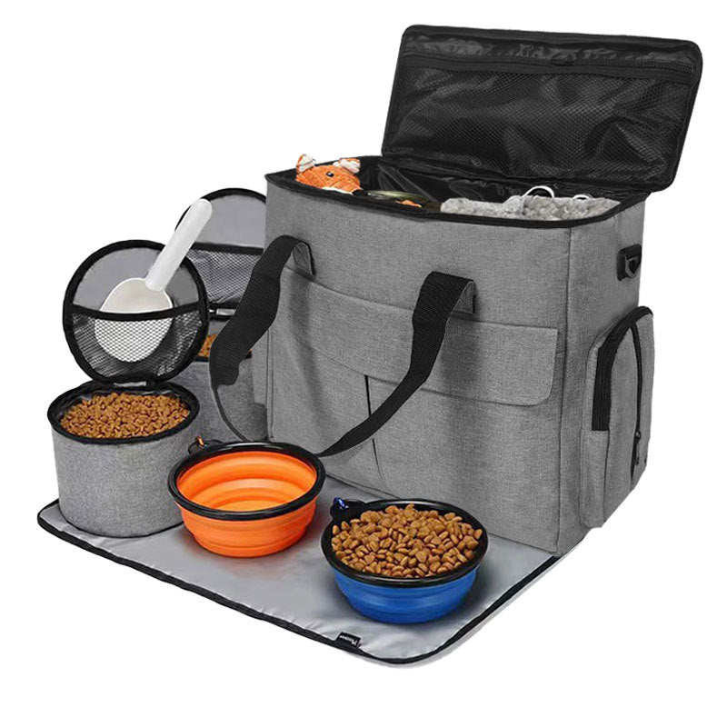 Large Pet Travel Backpack - Ventilated Dog and Cat Carrier Bag for Hiking and Travel