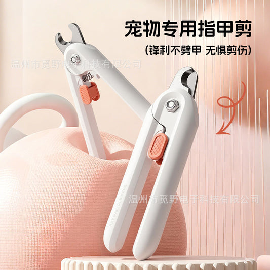 2-in-1 Pet Nail Clippers & Nail File for Cats and Dogs