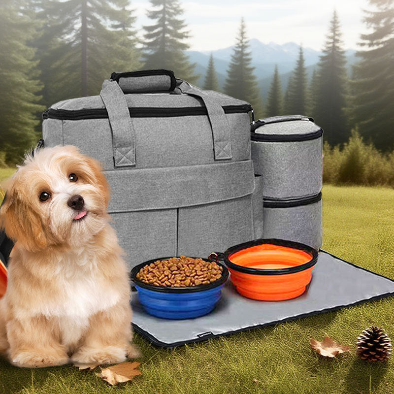 Large Pet Travel Backpack - Ventilated Dog and Cat Carrier Bag for Hiking and Travel