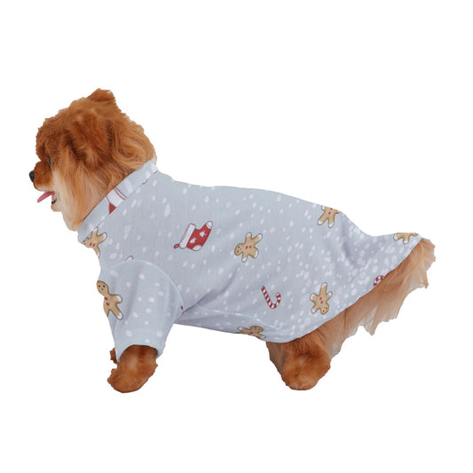 Custom Pet Pajamas - Personalized Dog & Cat Bathrobe with Name or Photo (Sublimation Print)